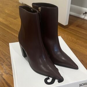 SCHUTZ Women's Dark Brown Mikki Boot